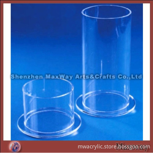 Crystal elegant square acrylic cupcake display stand